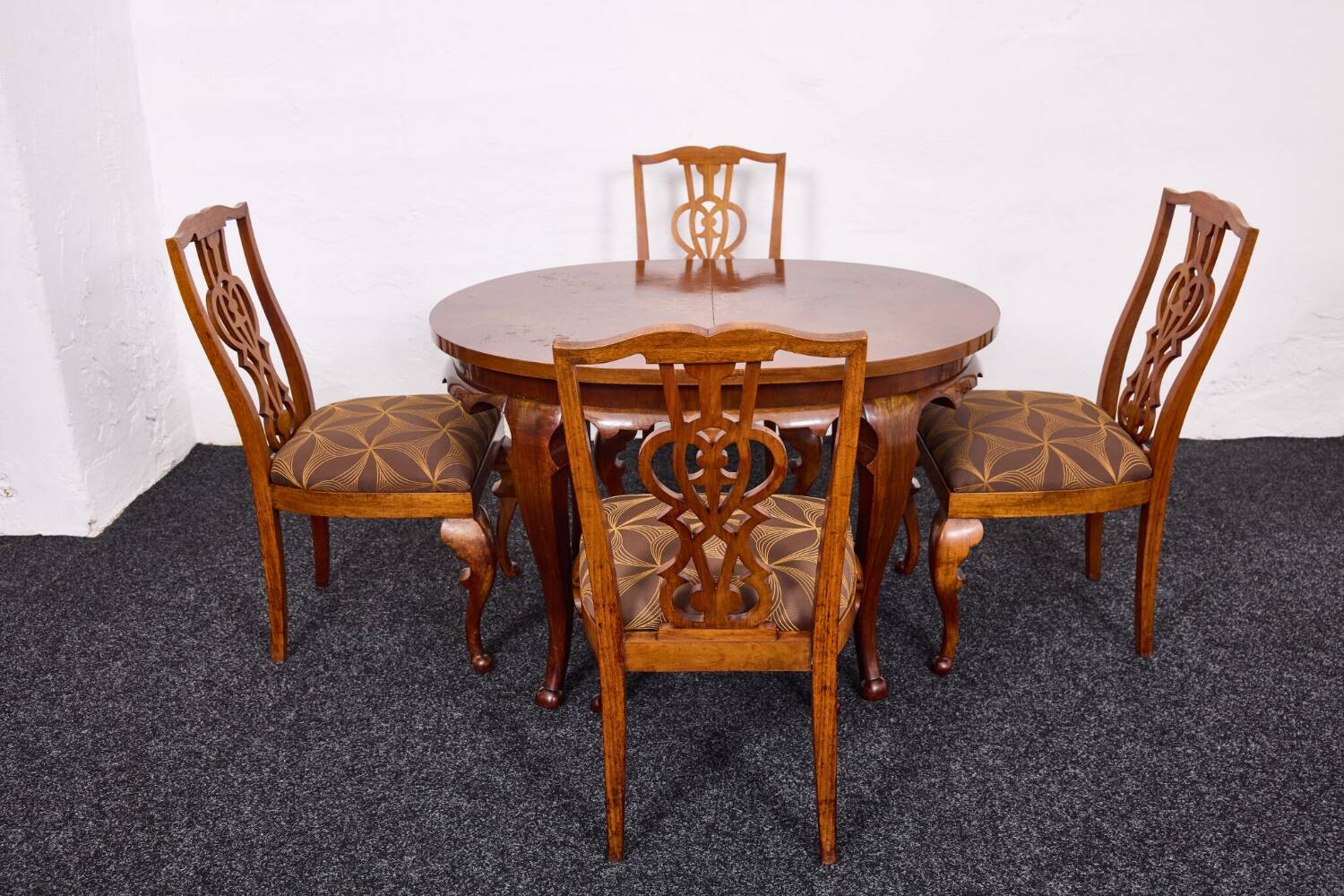 Lajos Kozma, ensemble de 7 pièces baroques Art Déco par Budapest Werkstatten 1920