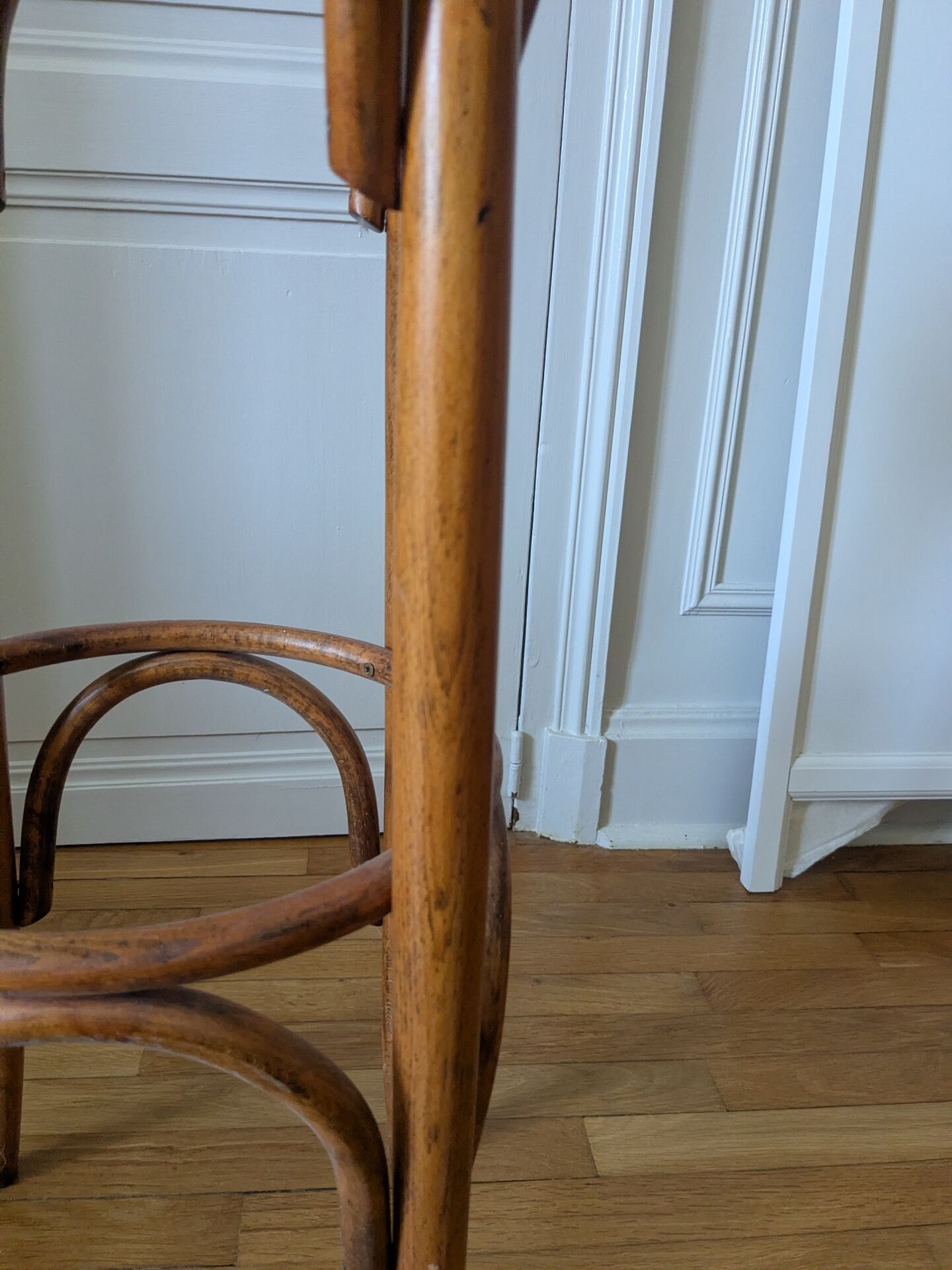 Tabouret de bar en rotin