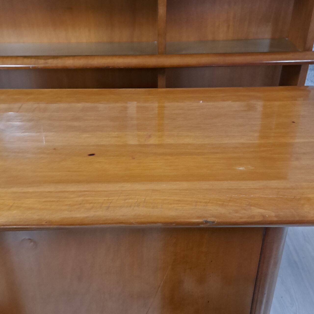 Vintage 70s/80s bar cabinet with stools