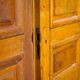 Double old door, old wooden door, large vintage door