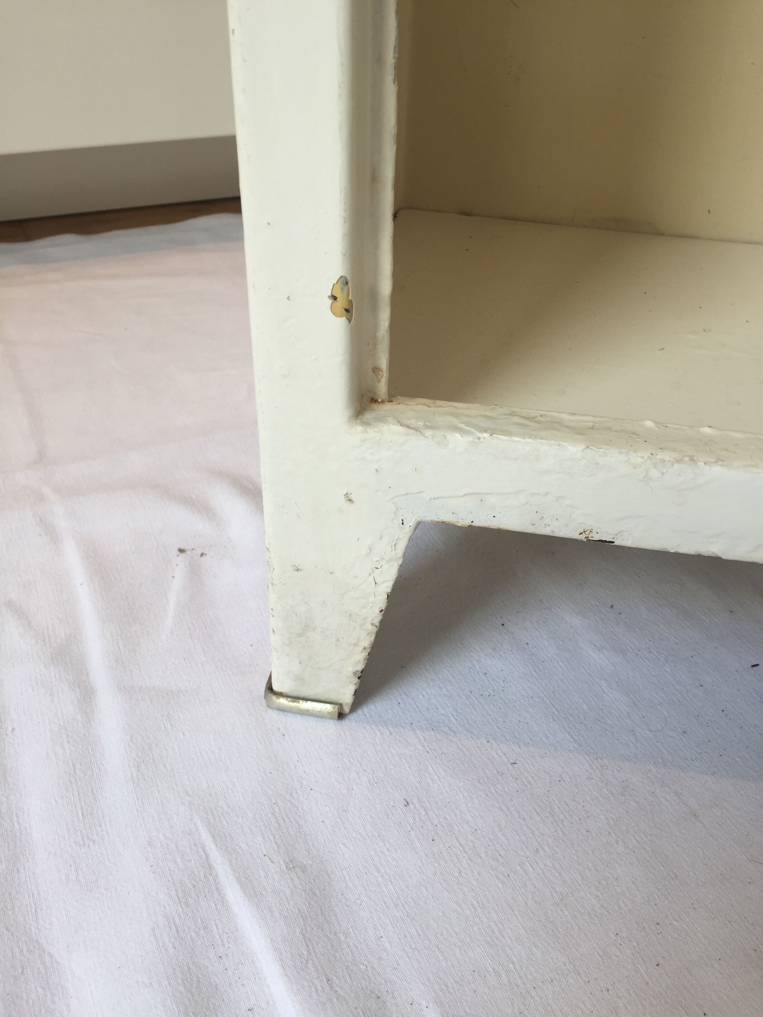 Furniture handle white metal aluminium