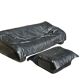Flou Flou sofa in full grain black leather, Ligne Roset, De Pas, D'urbino, Lomazzi (1988)