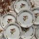 St-Clement earthenware dinner plates, 1940