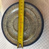 Blue glazed ceramic coffee cups