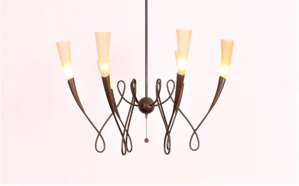 Kronleuchter von Jean Francois Crochet für Terzani, 1980er