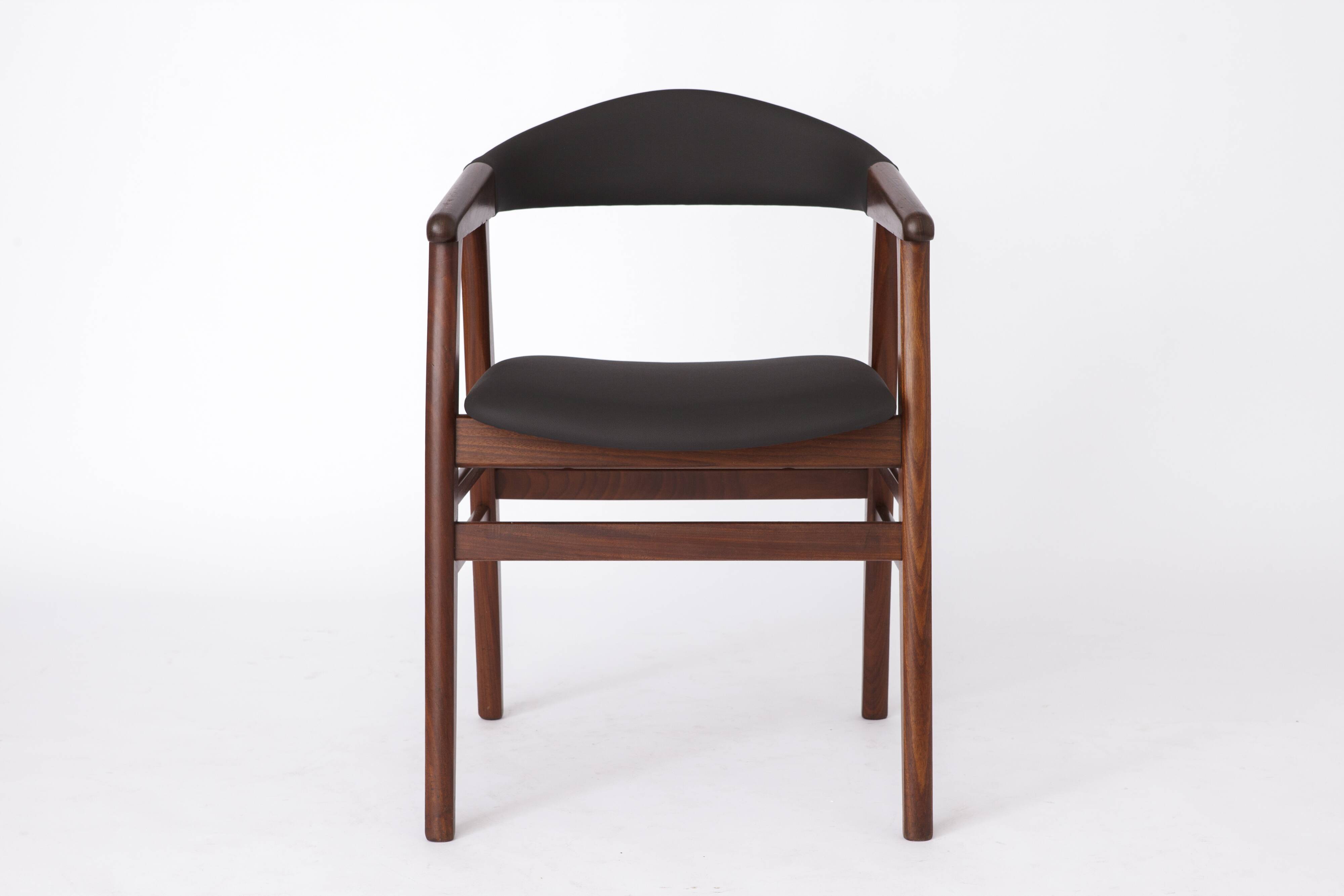 Pair Vintage Armchairs Danish 1960s-1970s