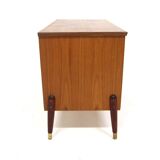 Commode scandinave en teck, Bröderna Gustavssons, Markaryd, Suède, 1950