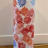 Dahlia pattern tube lamp