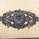 Ancienne palmette en fonte pour portail
