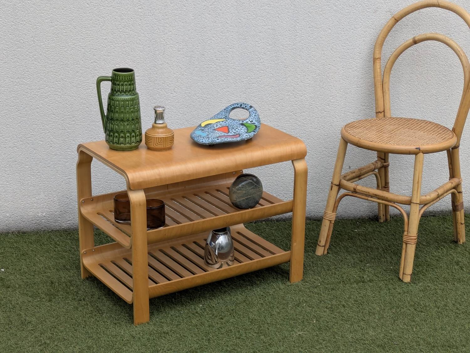 Table Kantra IKEA vintage 1999 – Richard Clark – contreplaqué cintré