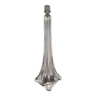 Pied de lampe Daum cristal