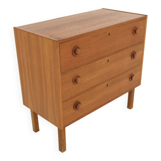 Scandinavian teak chest of drawers, Sweden, 1960