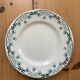Set of 4 antique flat plates “Terre de Fer”