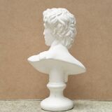 Plaster bust of a man: David, 1980s