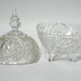 Square crystal candy box