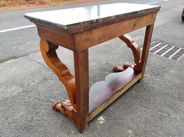 Console en merisier époque 1830