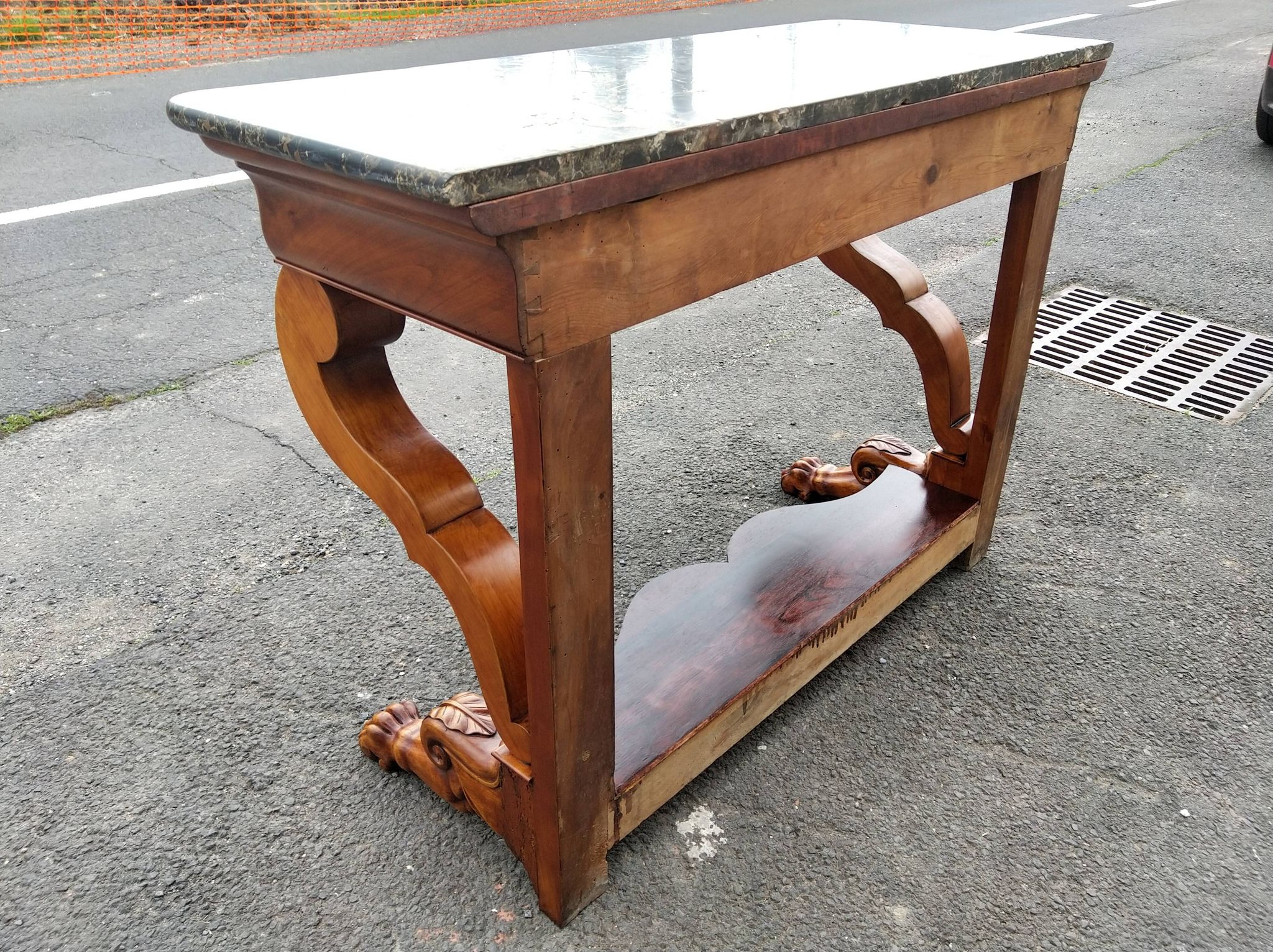 Console en merisier époque 1830