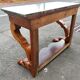 Cherry wood console table, circa 1830