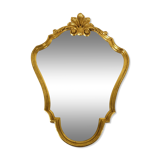 Mirror with gilded frame 60 x 43 cm
