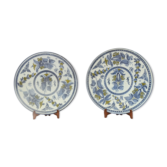 Pair of ceramic dishes from Talavera