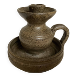 Handmade candle holder van gompel ceramist