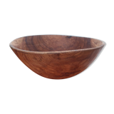 Wooden bowl culbuto