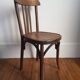Chaise bistrot en bois