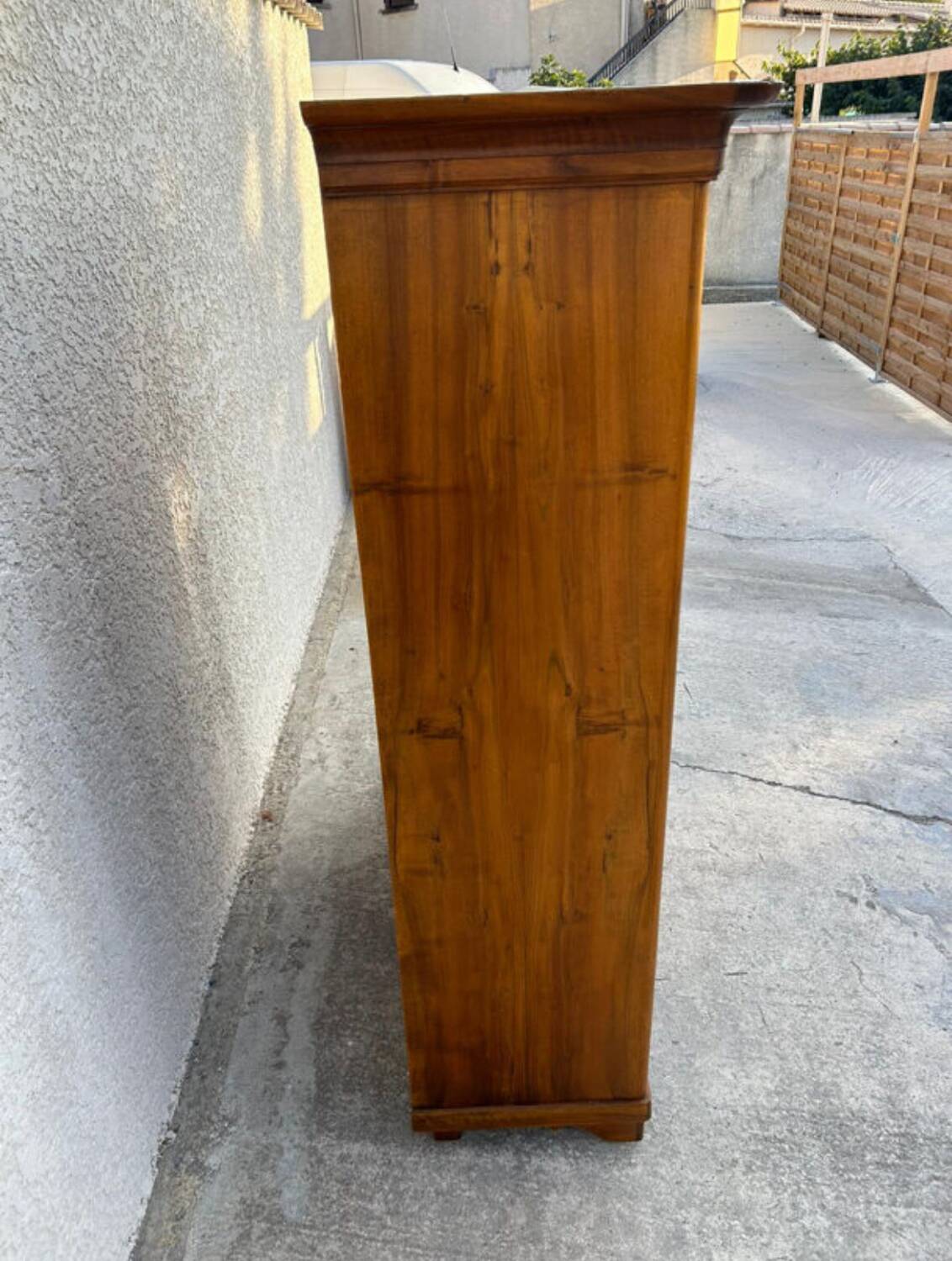 Louis Philippe walnut wardrobe