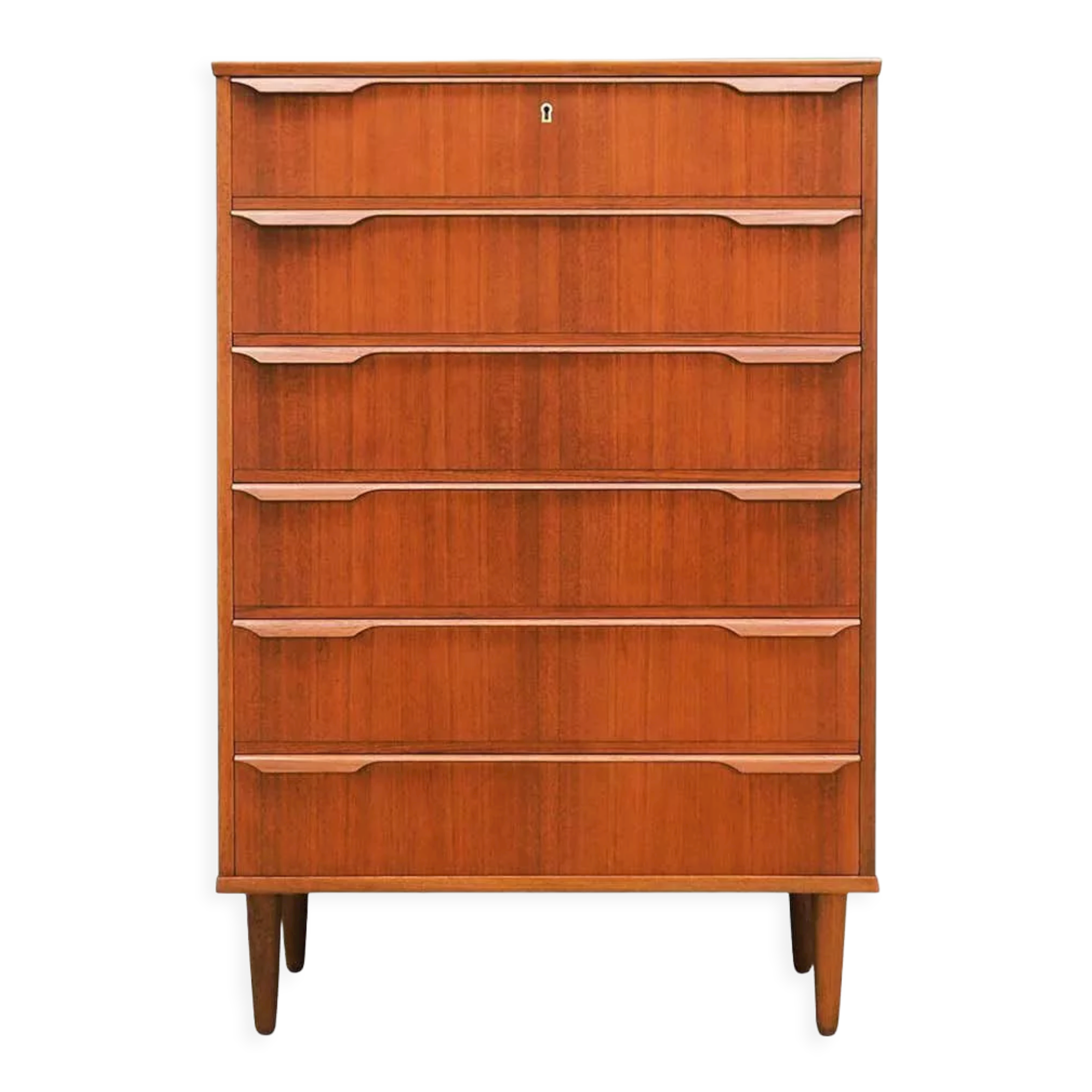 Chest of drawers teak, Danish design, 60's, producer Trekanten-Hestbæk A/S