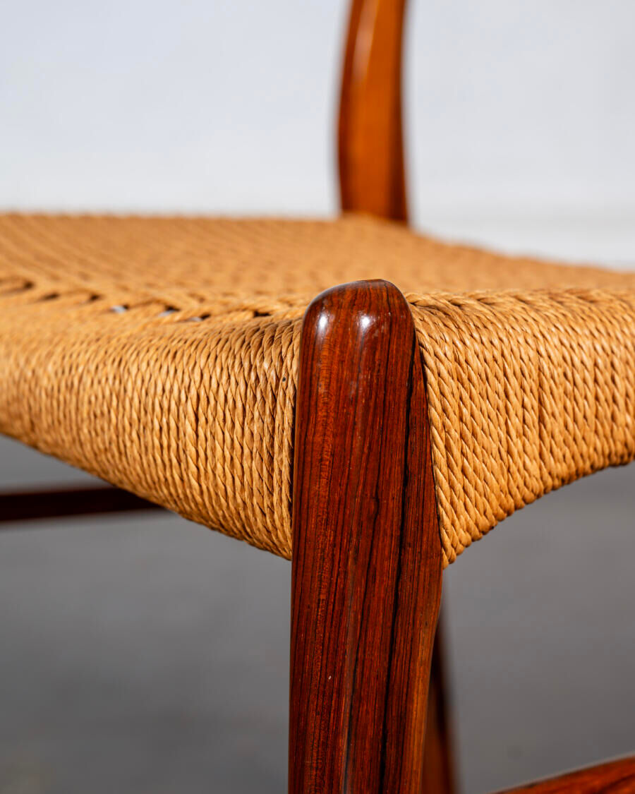 Série de 4 chaises danoises