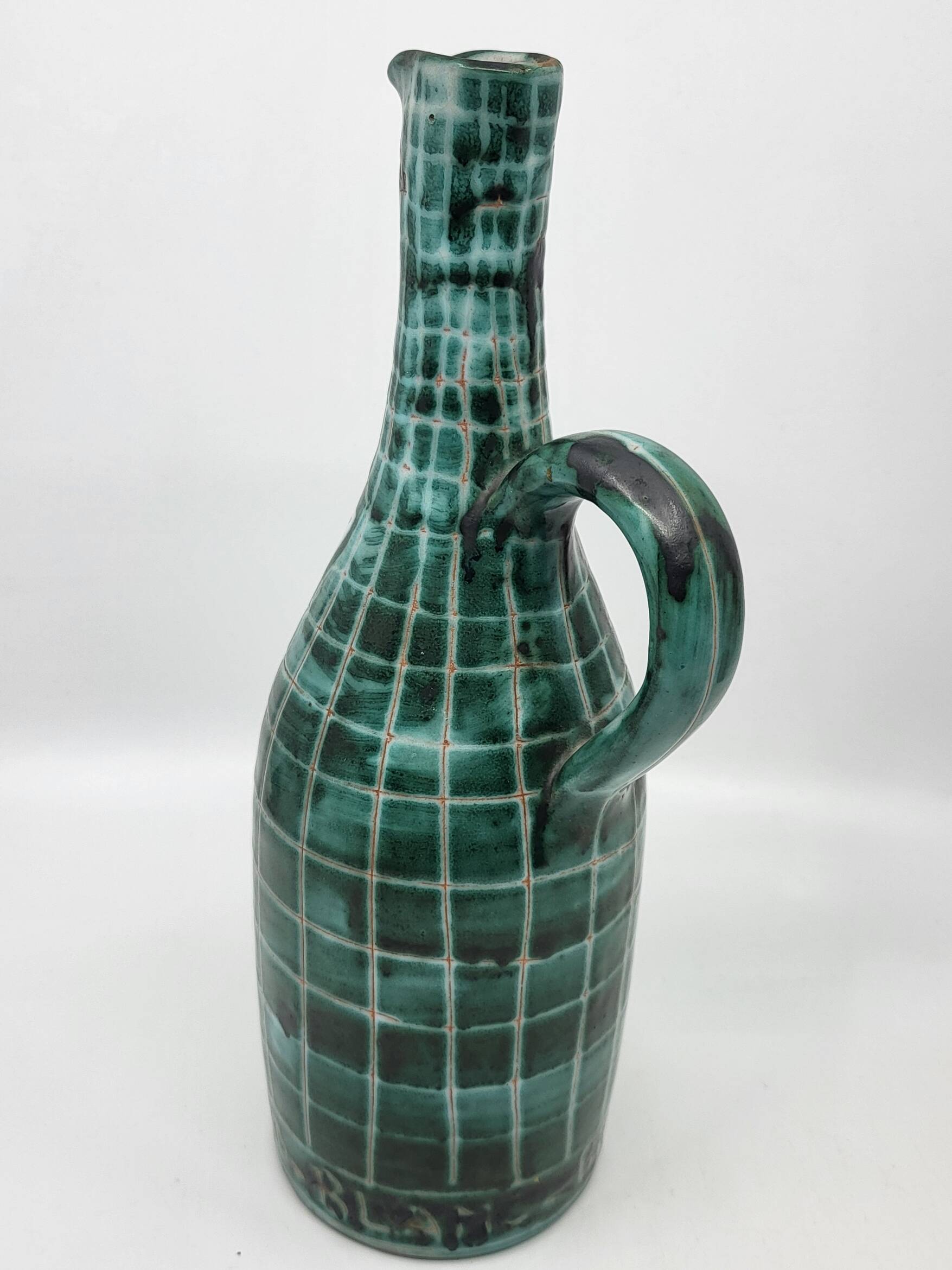 Robert Picault ceramic bottle French Vallauris Côte-d'Azur 1950