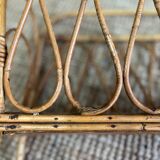 Wicker magazine holder