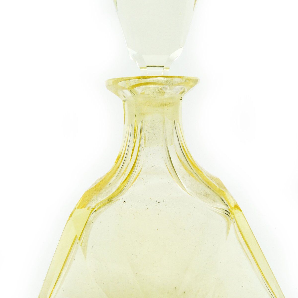 Art Deco carafe from Moser, Czechoslovakia, 1930s