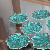 Set plates and dish Ceramic sheet Italy 70