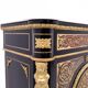 Antique boulle chest of drawers from the mid-19th century, France.