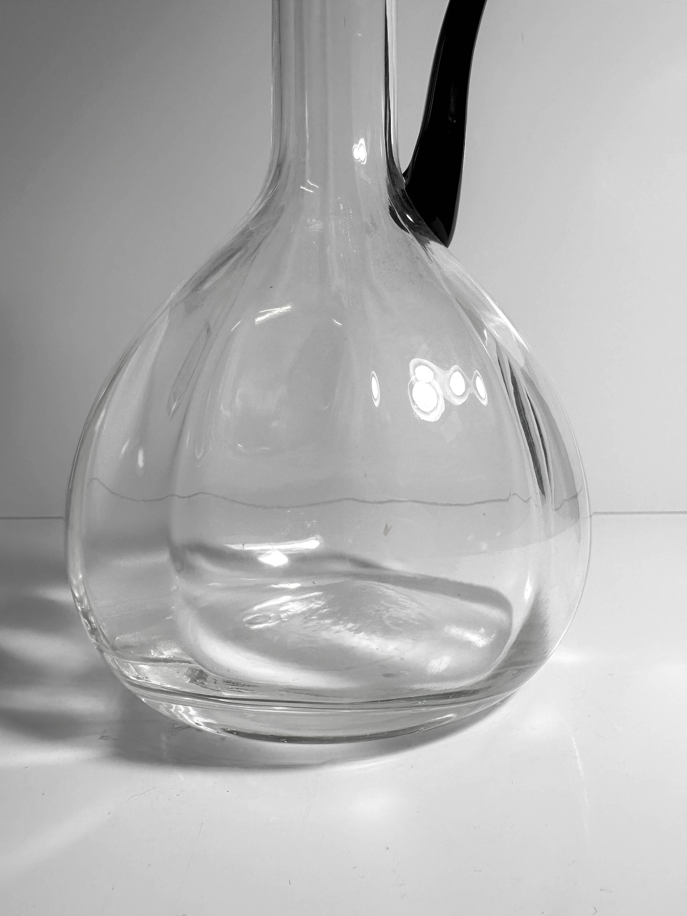 Vintage 1970s Murano handled Vase