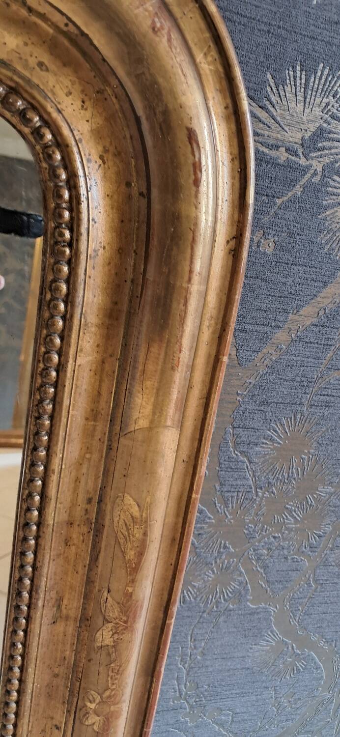 Louis Philippe period mirror 79 x 60