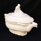 Large ceramic soup bowl Malicorne Emile Tessier