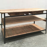 Counter to shelves of business