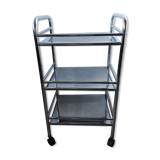 70s/80s chrome rolling table