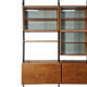 Unité murale modulaire vintage par Jitona, années 1960, ensemble de 4