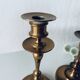 Pair of bronze candlesticks