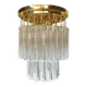 Plafonnier en verre de Murano