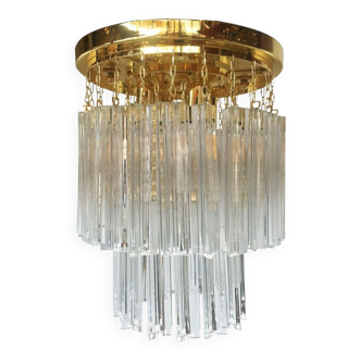 Murano glass flush mount