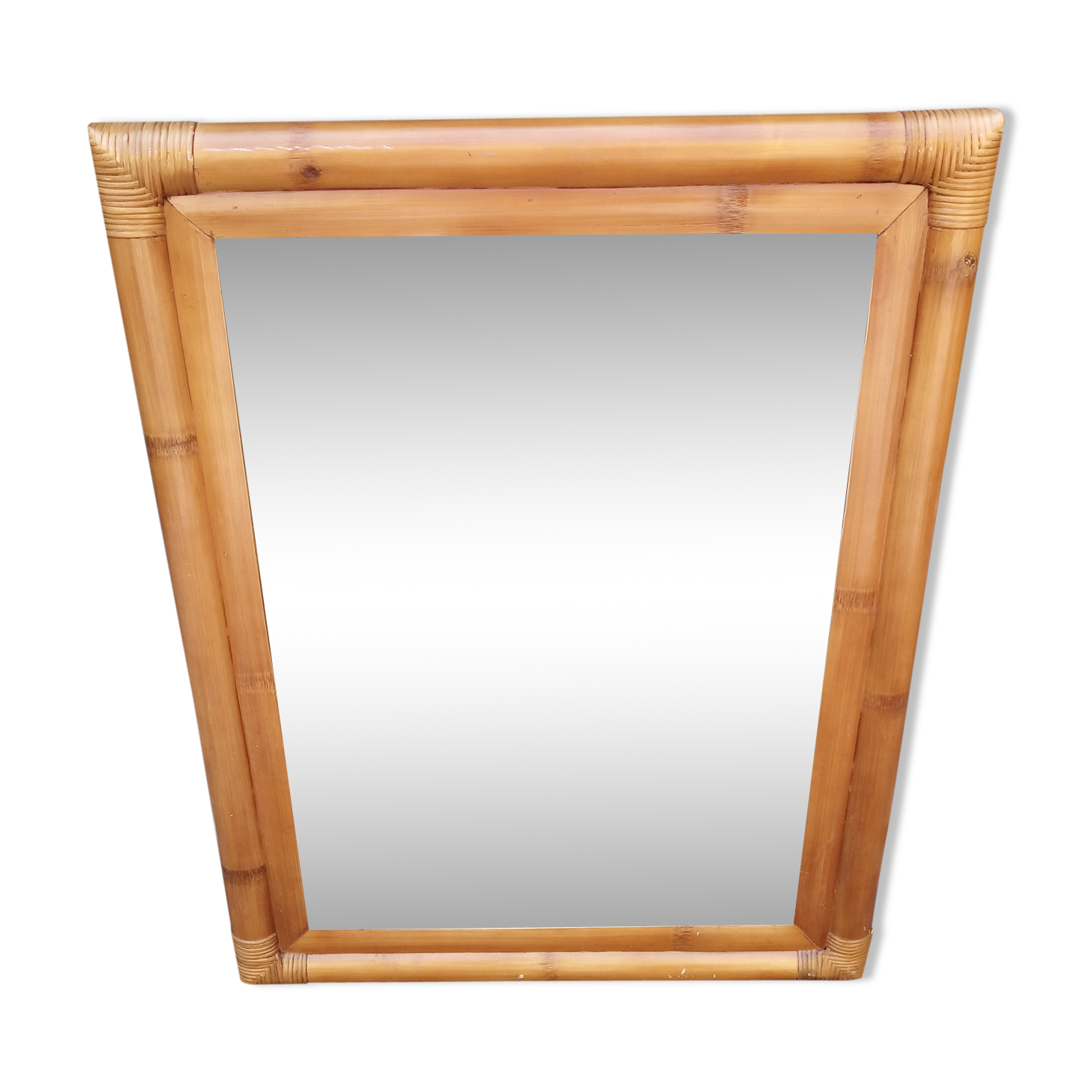 Bamboo mirror  71x91cm