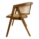 Curved 'Wabisabi' dining chair