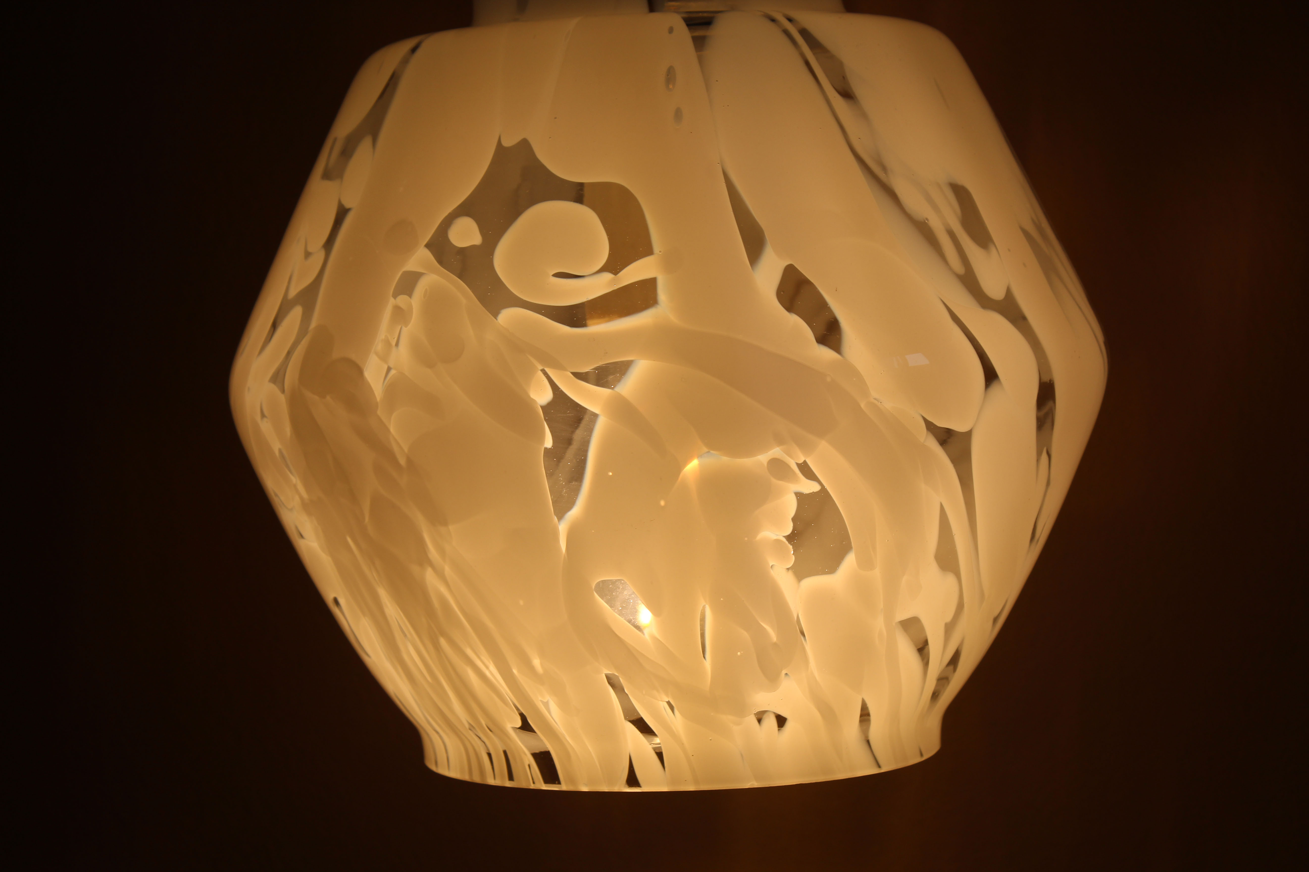 Italy Murano glass celing lamp, 1970s