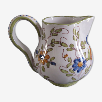 Pitcher in Faience of Moustiers