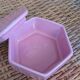 Pink porcelain jewelry box