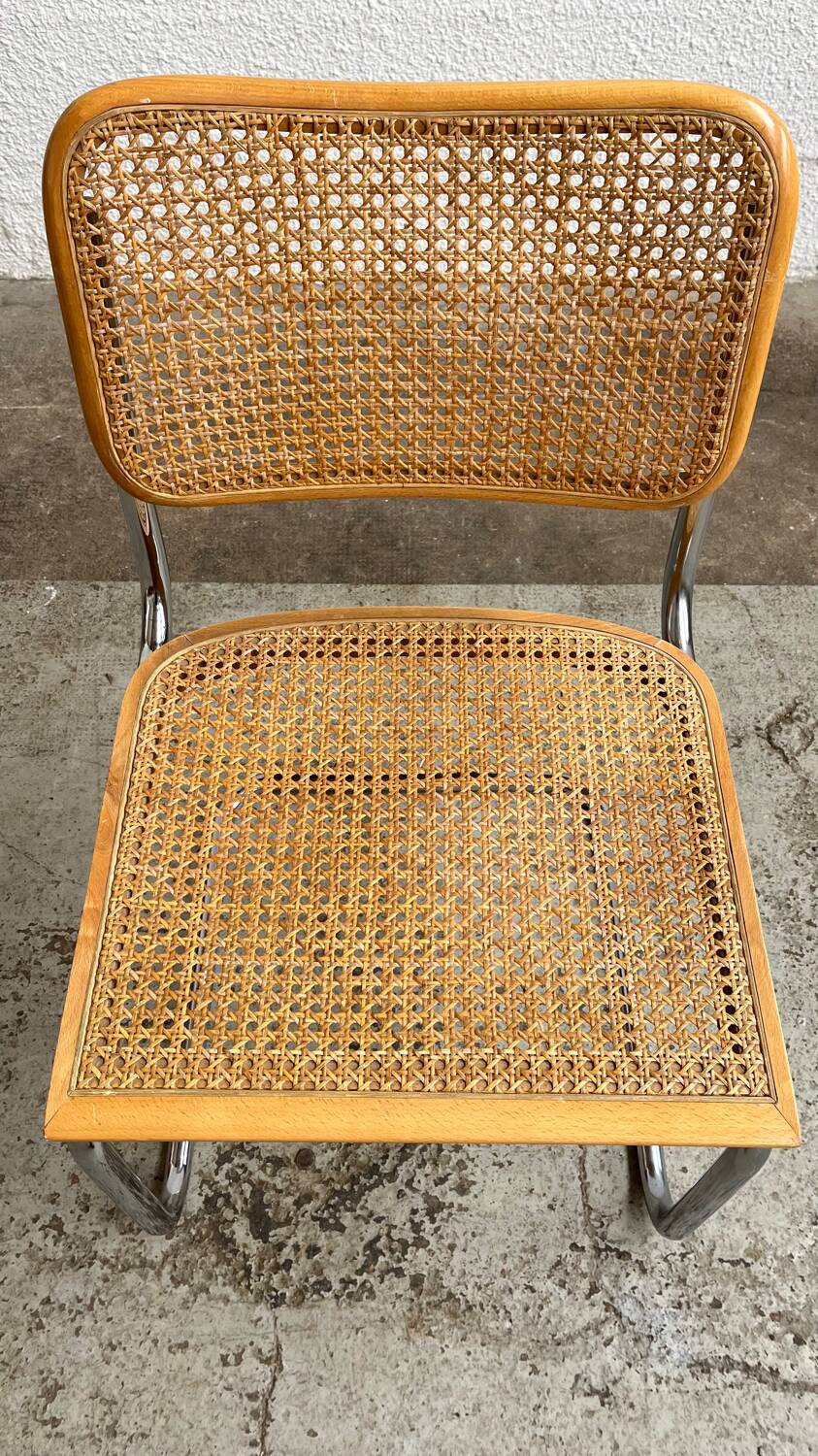 4 Cesca B32 Marcel Breuer chairs